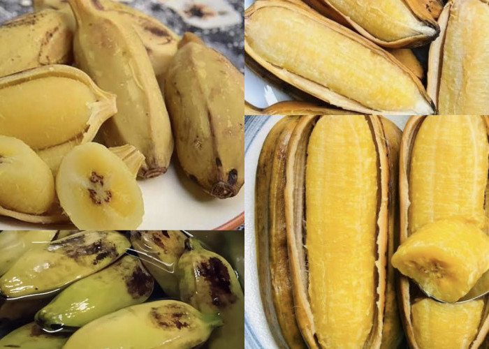 Trik Memasak Pisang Kepok Tetap Cantik, Lezat, dan Bernutrisi