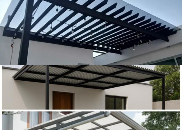  12 Desain Kanopi Teras Terbaru, Bikin Rumah Lebih Menarik Dan Elegan!