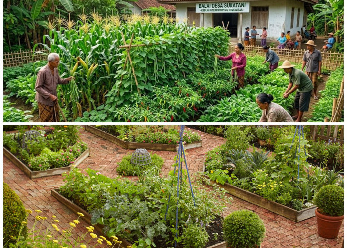 Kebun Tetap Aman! Inspirasi Pagar Sayur Murah dan Praktis Anti Hama