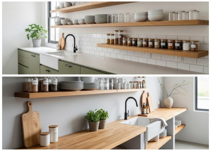 7 Desain Dapur Sederhana Tanpa Kitchen Set Ini Bikin Masak Jadi Lebih Betah