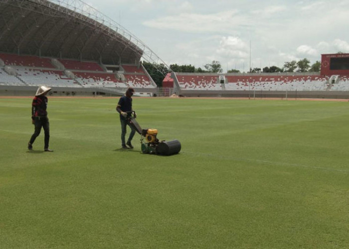 Pemprov Sumsel Fokuskan Pemeliharaan Rumput Stadion Menjelang Piala Dunia U-20