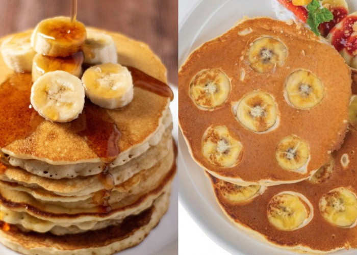 Inilah Resep Pancake Pisang, Dengan Rasa Yang Luar Biasa Enak!