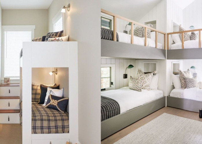 Tempat Tidur Tingkat Modern dan Multifungsi, Solusi Cerdas untuk Ruang Terbatas!