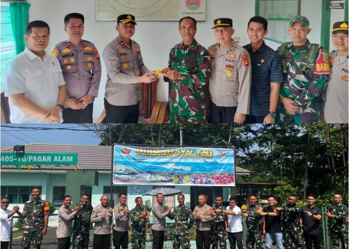TNI-Polri Kian Solid, Waka Polres : Sinergi Ini Kekuatan Menjaga Kondusifitas di Pagar Alam 
