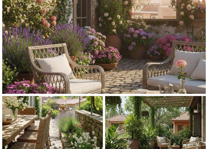 Teras Rumah Rasa Resort: Perpaduan Taman Mini dan Kursi Rotan yang Menenangkan!