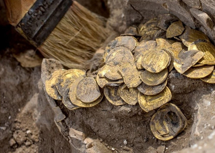 425 Keping Koin Emas Ditemukan Tanah Israel, Harta Karun Era Kekhalifaan Islam 1.100 Tahun Silam