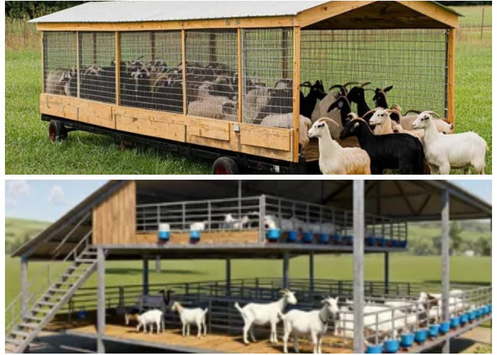 10 Inspirasi Kandang Kambing Panggung Minimalis yang Efisien dan Mudah Dibersihkan!