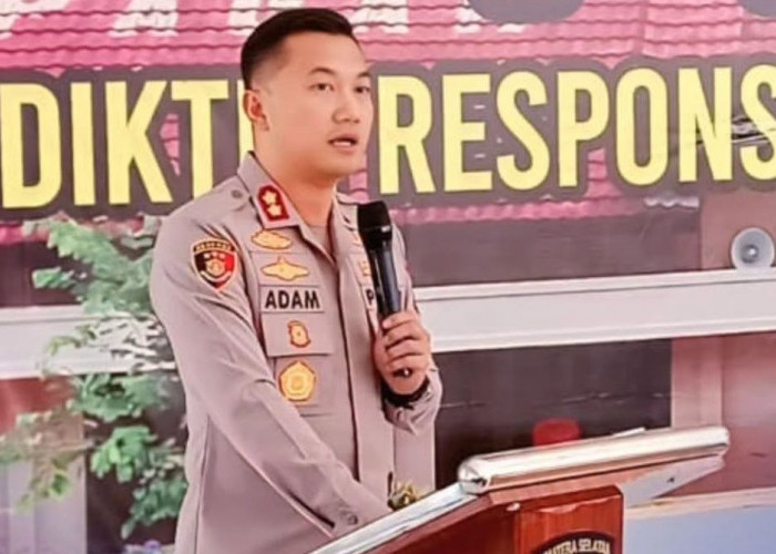 Pimpin GO bersama Jajaran, AKBP Adam Purbantoro : Jaga Soliditas, Profesional dalam Bertugas