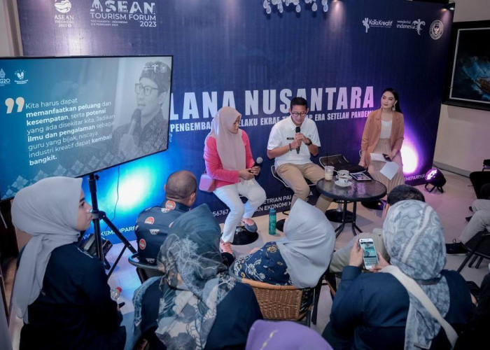 Sandiaga Dorong Pemkot Makassar Gandeng Pelaku Ekraf Petakan Subsektor Unggulan