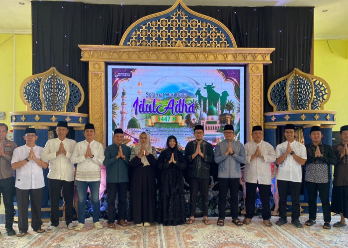 Halal Bihalal Bersama Wakil Walikota Pagar Alam, Kapolres : Idul Adha Momentum Perkuat Sinergi Polres - Pemkot
