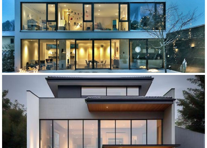 Tren Rumah dengan Fasad Kaca 2026: Inspirasi Tampak Depan yang Elegan dan Bikin Rumah Terlihat Mewah 