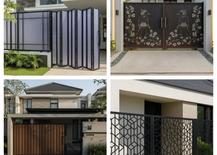 7 Model Pintu Gerbang Depan Rumah Minimalis: Desain Elegan, Aman, dan Cocok untuk Rumah Kota maupun Desa