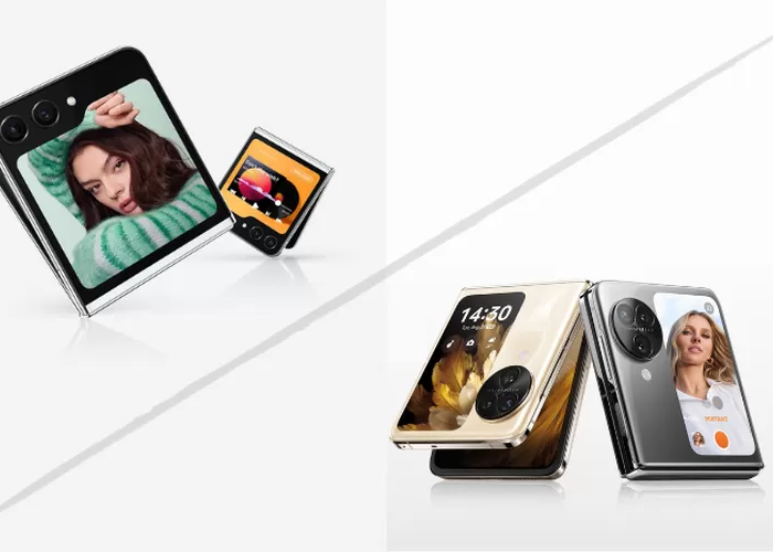 Spesifikasi dan Fitur Unggulan Oppo Find N3 Flip vs Samsung Galaxy Z Flip 5