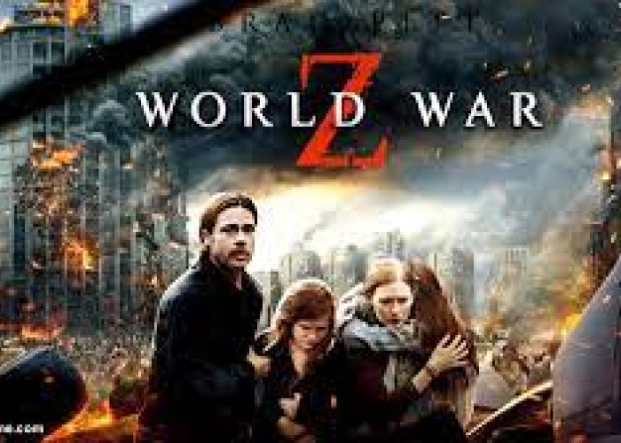 Inilah Film World War Z, Aksi Brad Pitt Temukan Obat Penawar Kiamat Zombie, Cek Gun