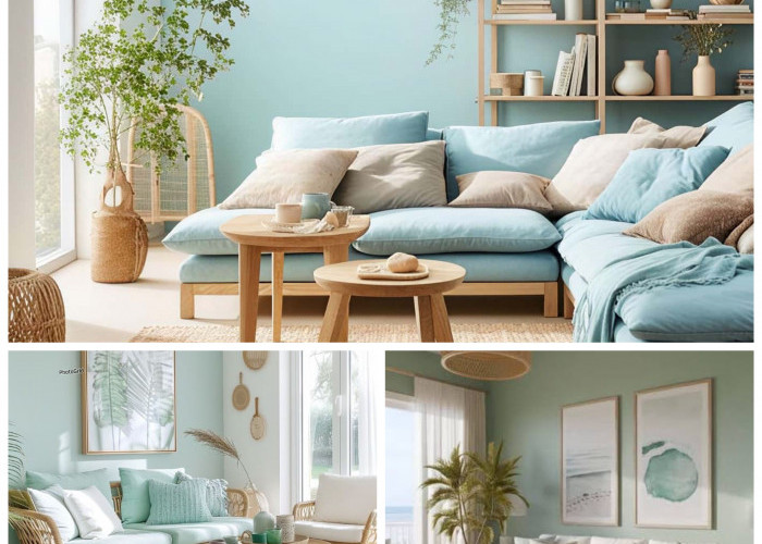 Hunian Terasa Lebih Adem! 10 Inspirasi Interior Warna Hijau Telur Asin yang Estetik!