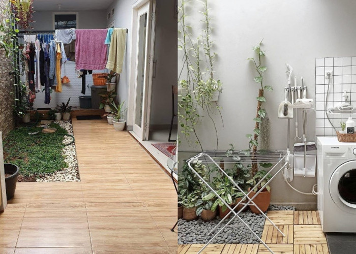 Ide Ruang Cuci Jemur Minimalis yang Bikin Rumah Makin Rapi dan Estetik!