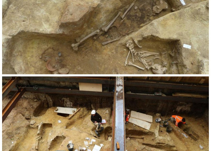 Diduga Berusia 2.000 Tahun! Arkeolog Berhasil Temukan Makam Kuno di Dekat Stasiun Kereta di Paris 