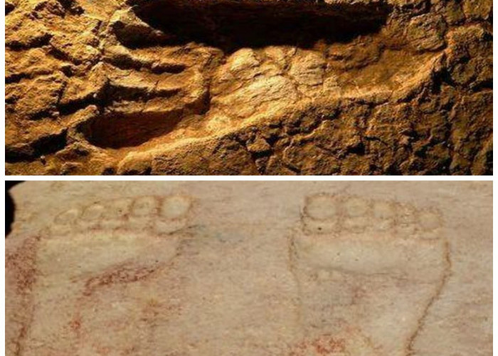Diperkirakan Berasal dari Zaman Kuno! Jejak Kaki Raksasa di Reruntuhan Ain Dara Suriah 