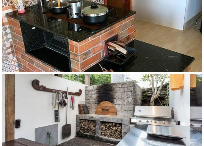 Ide Dapur Tungku Kayu Bakar Minimalis, Cocok untuk Rumah Tradisional yang Nyaman dan Estetik