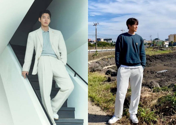 Bagaimana Padu Padan Loose Pants Putih Ala Kim Woo Bin? Ini 8 Tips Stylish!