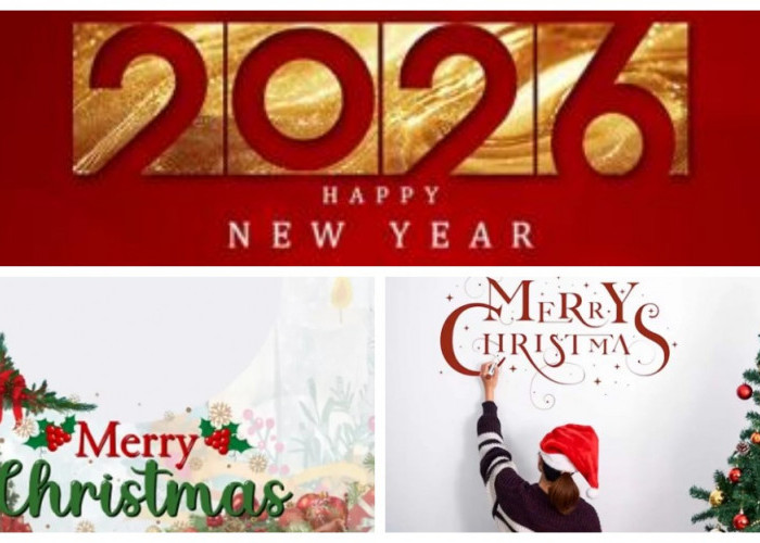 Ucapan Selamat Natal dan Tahun Baru 2026 yang Penuh Makna: Kata-Kata Bijak dan Twibbon Menarik