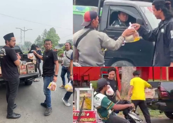 Gelar Jumat Berkah, Satresnarkoba Polres Pagar  Alam Berhagi Kebahagian Dengan Masyarakat