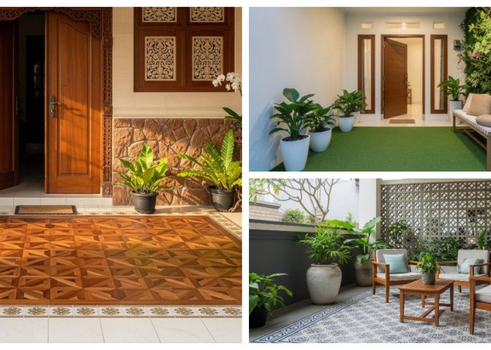 Bukan Sekadar Teras! 8 Inspirasi Lantai dan Dinding Rumah yang Naikkan Tampilan
