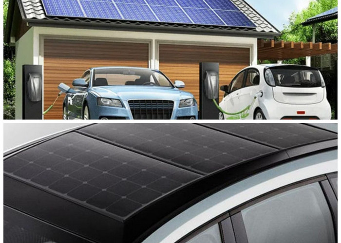 Teknologi Futuristis, Mobil Listrik dengan Panel Surya Ini Bisa Cas Baterai Tanpa Colokan