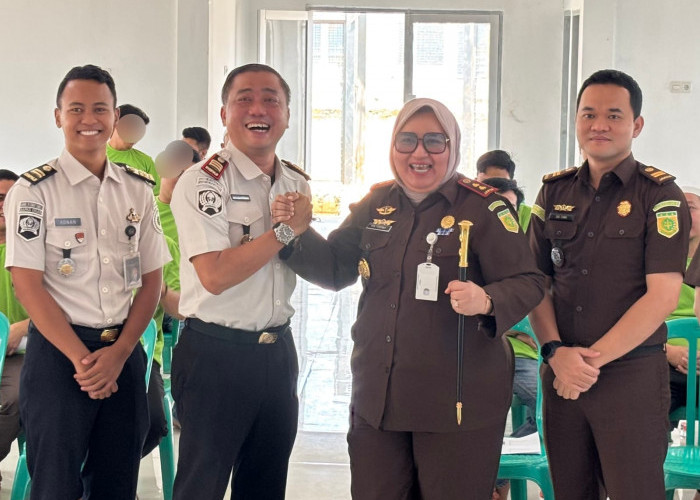 Kejari Beri Edukasi Hukum Bagi WBP di Lapas Pagar Alam.