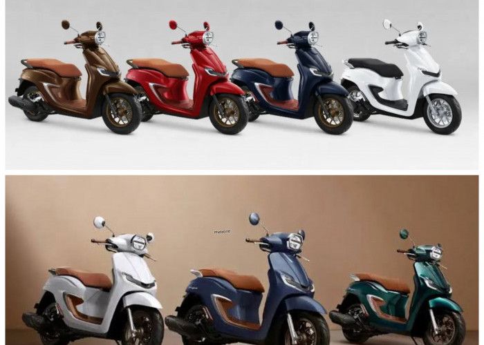 Honda Stylo 160 2026 Resmi Hadir, Skutik Retro Modern Makin Stylish dengan 7 Warna Baru!