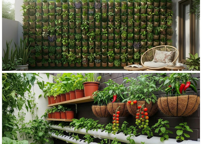 Inspirasi Kebun Mini di Celah Tembok Rumah, Hunian Jadi Lebih Asri dan Sejuk