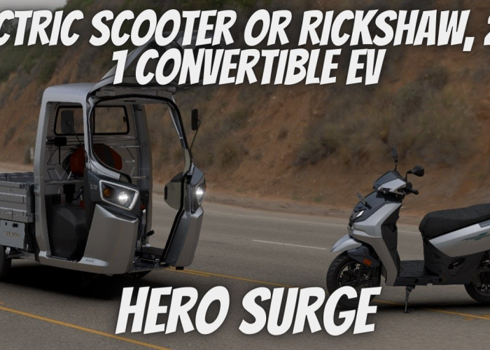 Hero Surge S32: Kendaraan Listrik All-in-One untuk Kargo dan Penumpang