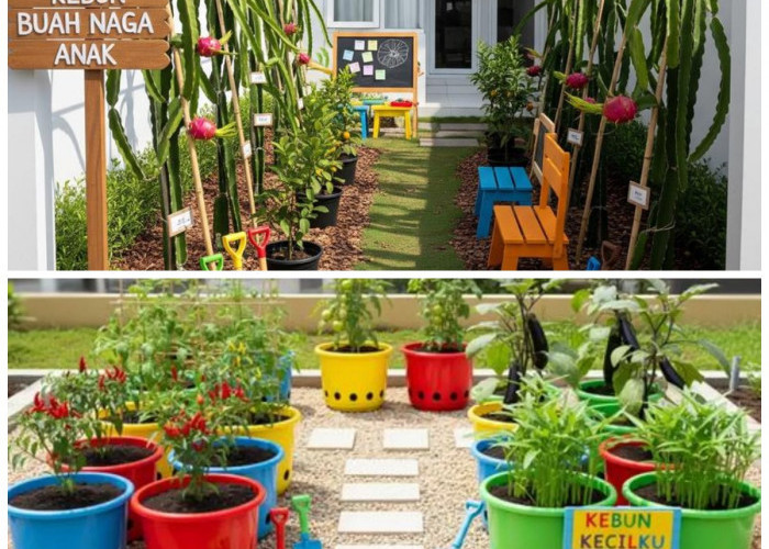 5 Ide Kebun Buah Mini di Rumah: Sarana Edukasi Seru yang Bikin Anak Cinta Alam