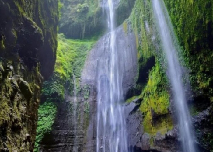 Begini Keindahan Air Terjun Ponot, Setinggi 250 Meter Berlokasi di Sumatera Utara﻿