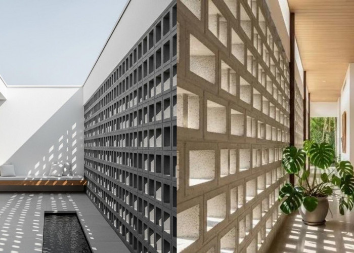 8 Desain Teras Minimalis dengan Dinding Roster, Bikin Rumah Adem Sepanjang Hari!