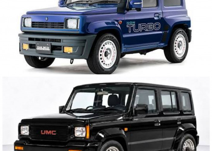 Suzuki Jimny Modifikasi Bergaya GMC Typhoon, Tampil Retro dengan Desain Unik