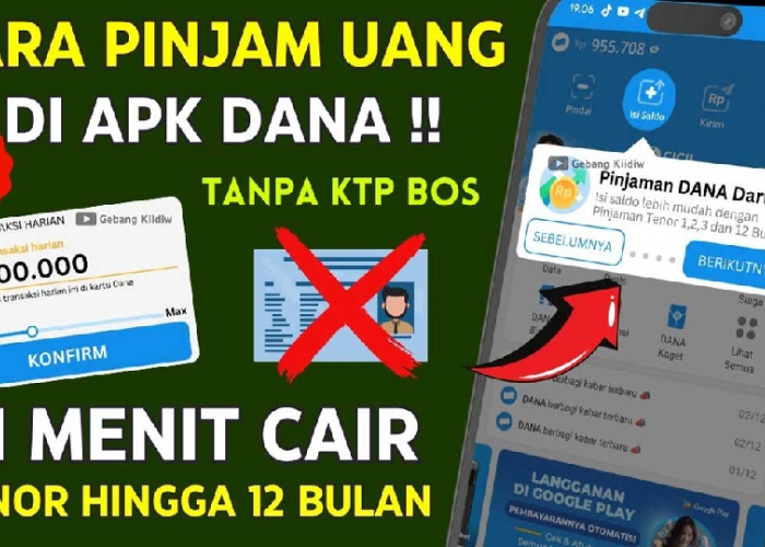 Bingung Pinjam Saldo Dana Tanpa KTP? Begini Caranya!