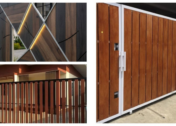 Kemewahan Terjangkau: Inspirasi Pagar Lisplang Baja Ringan Motif Kayu untuk Hunian Modern