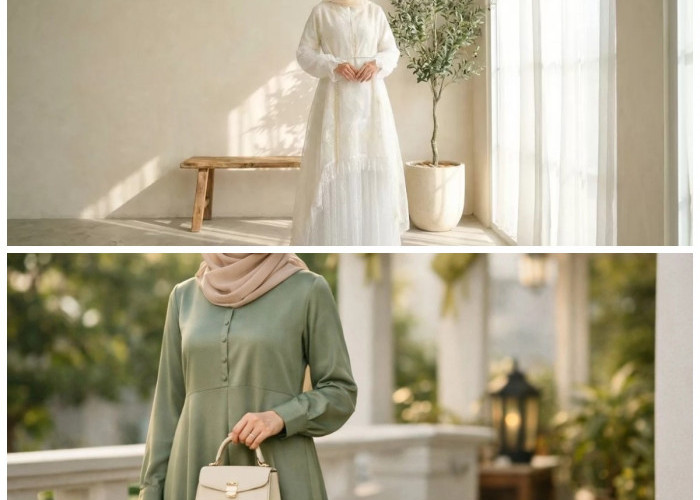 Tren Baju Lebaran 2026: Gamis “Bini Orang” Jadi Gaya Favorit Tahun Ini