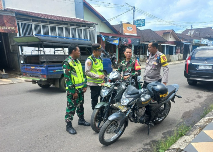 TNI Polri Kompak Bersinergi Pantau 494 TPS di Pagar Alam