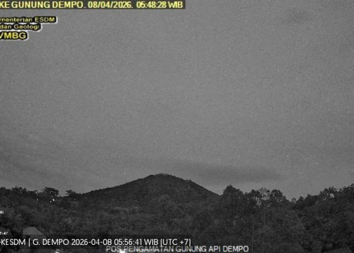Waspada, Aktivitas Vulkanik Gunung Dempo Meningkat Terekam Gempa