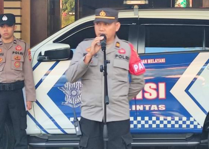 Pimpin Apel Pagi, Iptu Darwis Tekankan Pelaksanaan Tugas Dengan Tanggung Jawab