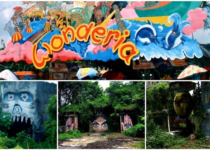 Taman Wonderia; Tempat Rekreasi yang Berubah Dratis dan Meninggalkan Kesan Mistis