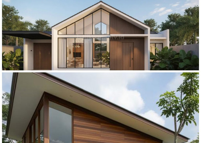Tren Hunian Praktis: Ide Rumah Minimalis Atap Sandar Modern yang Fungsional dan Kekinian