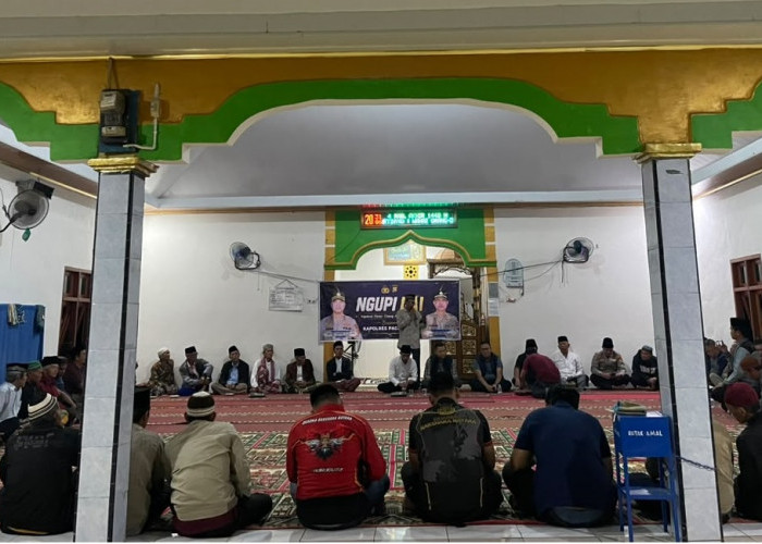 Bangun Sinergi, Ngopi Dai Kapolres Pagar Alam Serap Problema Kantibmas