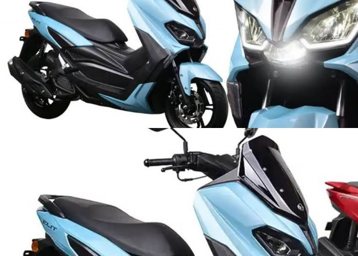 Modenas Elit 150S 2027, Skutik Bongsor Mirip NMax Lawas, Begini Spesifikasi Lengkapnya!