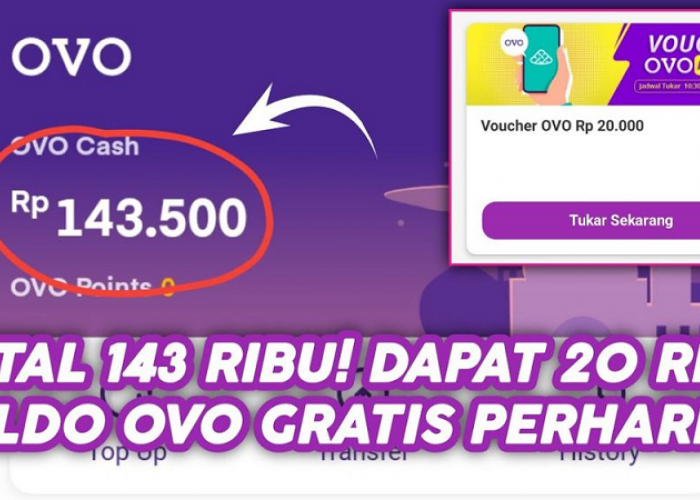 Cuma Main Game, Bisa Dapat Saldo OVO Gratis Rp400.000 Setiap Hari! Ini Caranya!