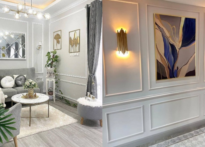 Rahasia Ruang Tamu Terlihat Estetik dengan Inspirasi Lis Dinding Ini!