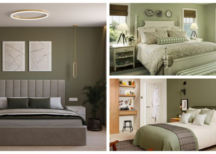 12 Inspirasi Kamar Warna Hijau, Estetik dan Elegan, Bikin Hunian Lebih Hidup