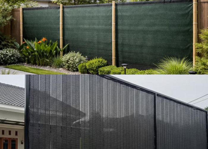 Privasi Tanpa Mahal! 7 Model Pagar Rumah dari Paranet yang Simpel, Murah, dan Tetap Rapi Dilihat